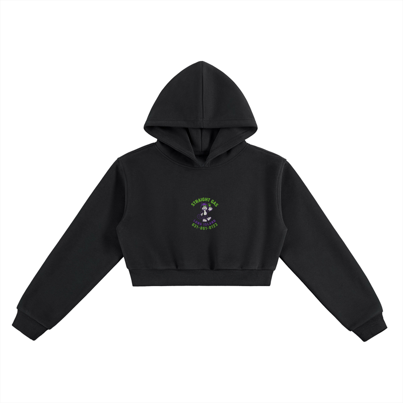 Women’s-Straight Gas-Essential Cropped Hoodie