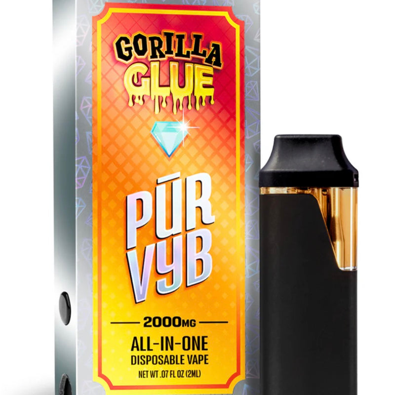 Pur Vyb - Gorilla Glue (Indica) - 2G/2,000mg - Live Resin Straight Gas Pur Vyb - Gorilla Glue (Indica) - 2G/2,000mg - Live Resin Straight Gas