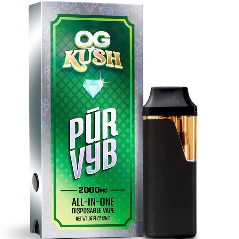 Pur Vyb - OG Kush 2G/2,000MG - Live Resin