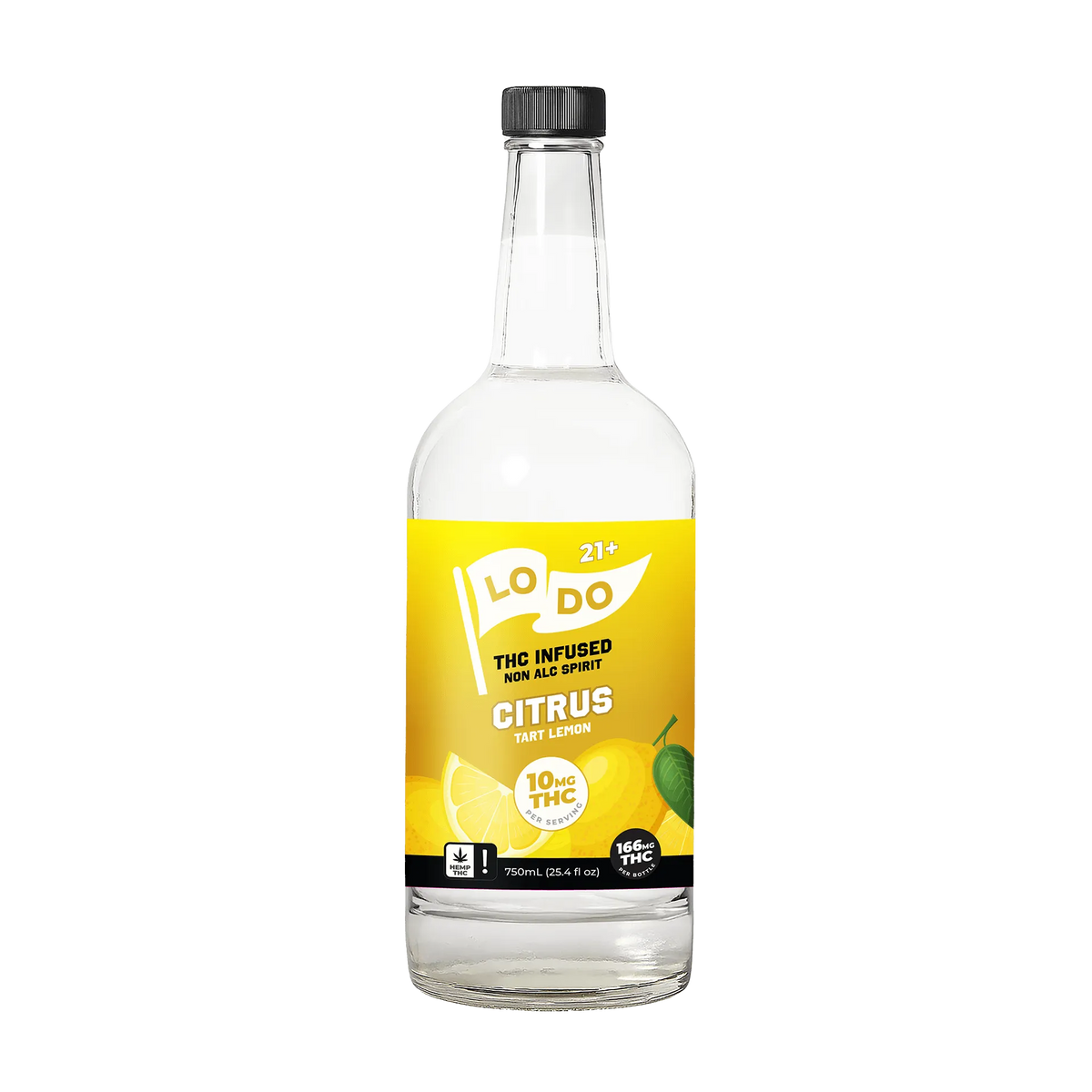 🍊 LoDo Citrus Cannabis Spirit — 200mg THC Per Bottle