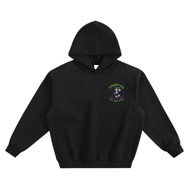 Straight Gas - Fleeced Boxy Hoodie